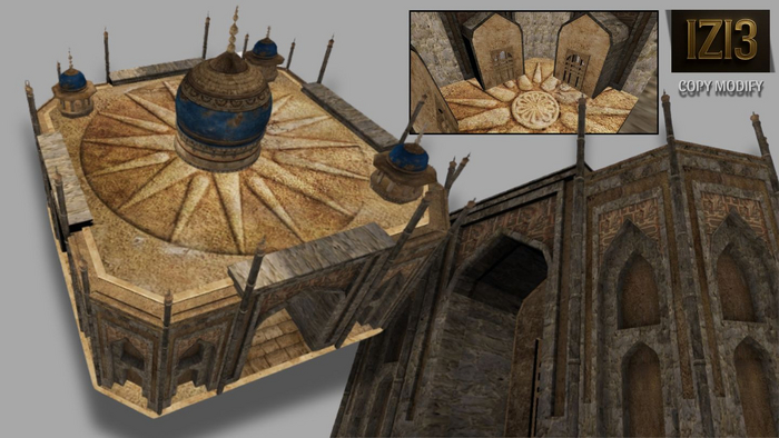 Temple - Mega sim Structure Copy/Modify