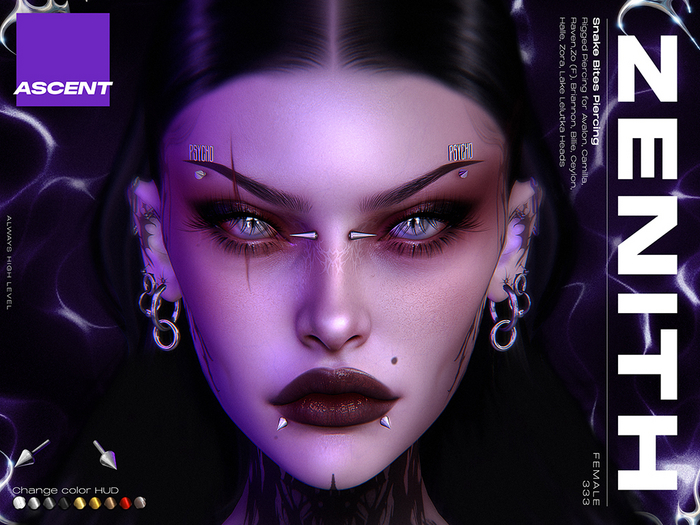 ASCENT - Zenith Snake Bites Piercing F