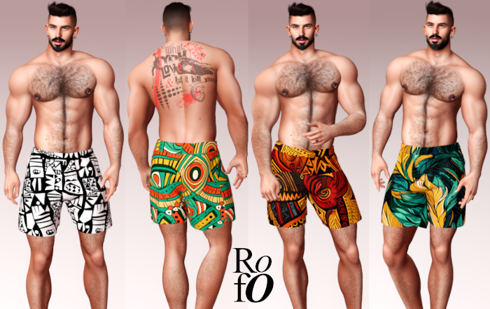 Rofo 014 AFRICAN SHORTS