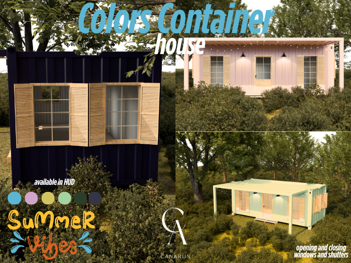 !Colors Container House - CANARUN (Rezzme)
