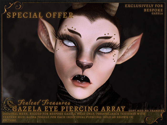 Tealeaf Treasures - Gazela Eye Piercing Array