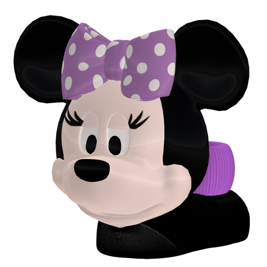 Purple Female Mouse Slippers (Boxed)
