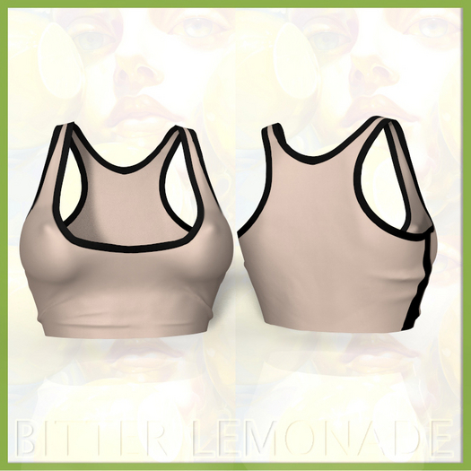 Beige Sports Top Legacy