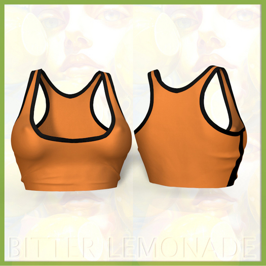 Orange Sports Top Legacy