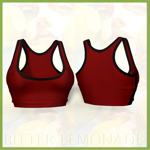 Red Sports Top Legacy