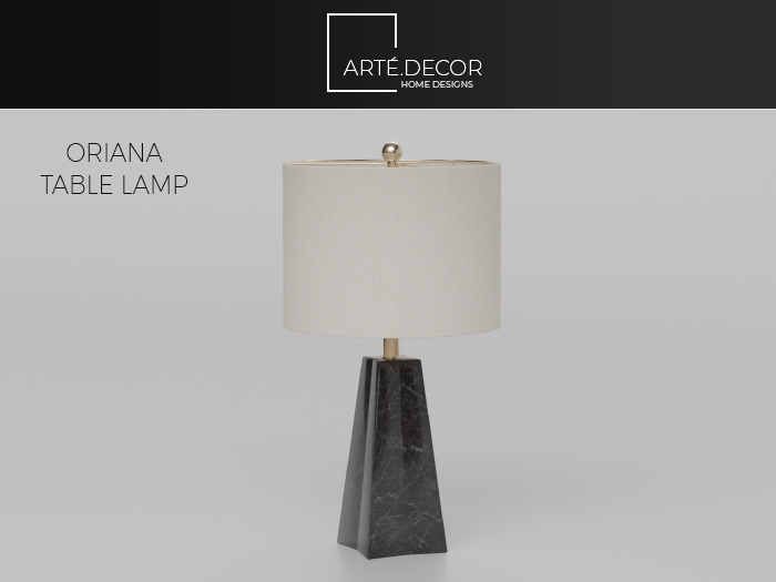 Arte Decor: Oriana Table Lamp