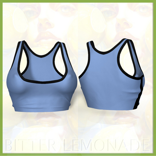 Blue Sports Top Reborn