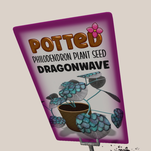 Potted: Philodendron Seed: Dragonwave