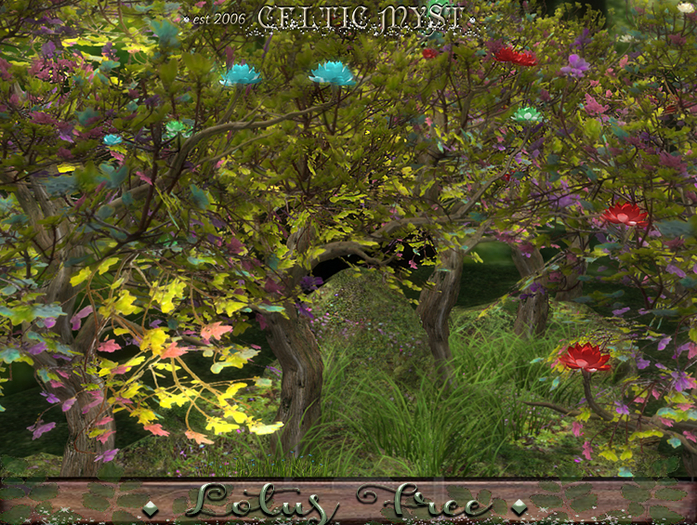  ✰:*´¨*Fantasy Forest Collection: ~ LOTUS TREE ~ Color Control ~ 