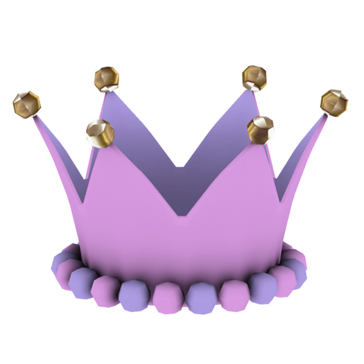 Pink BIRTHDAY REZDAY Crown (ADD)