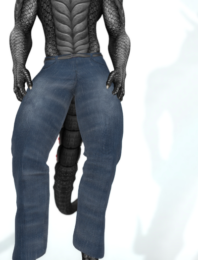 Terrena by Fauvis - Relaxed Fit Jeans for JOMO Dragon Male