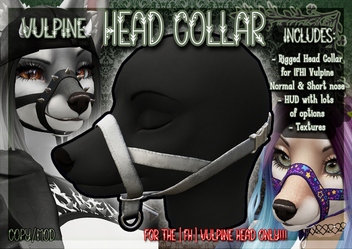[FH] Head Collar - Vulpine
