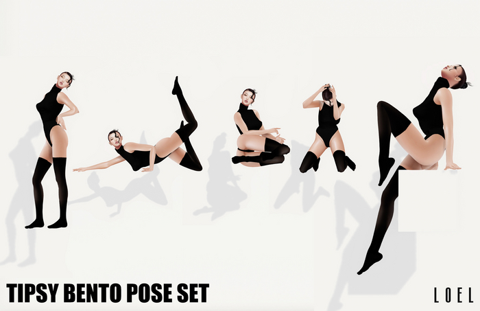 LOEL - Tipsy Bento Pose SET