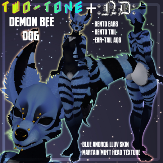 DEMON BEE BLUE 