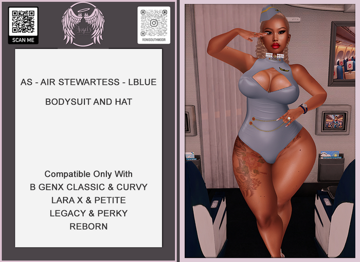 AS - AIR STEWARTESS - LBLUE - UNPACKING HUD