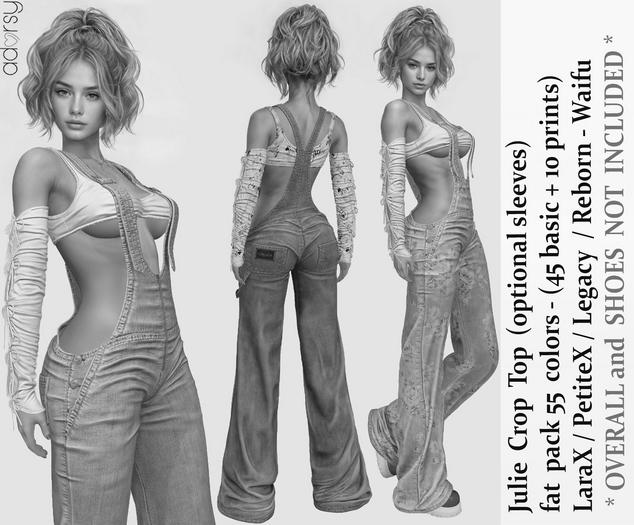 adorsy - Julie Top DEMO - LaraX/Legacy/PetiteX/Reborn/Waifu
