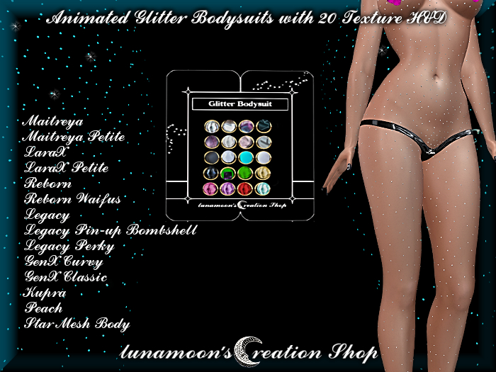 DEMO-BODY GLITTER SUIT