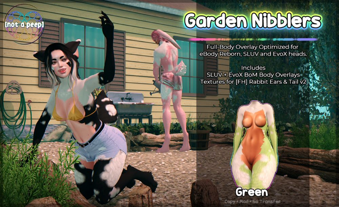 [n.a.p] Garden Nibblers - Green