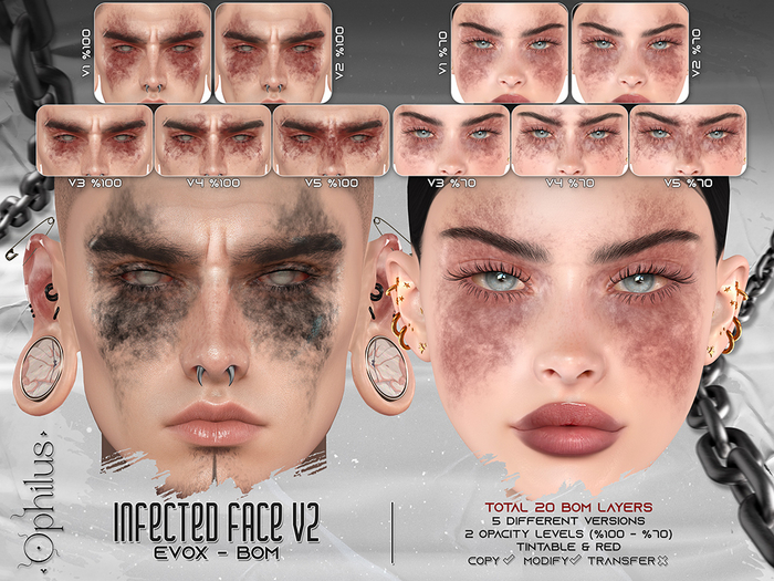 - Ophilus - Infected Face V2 (EvoX - Bom)