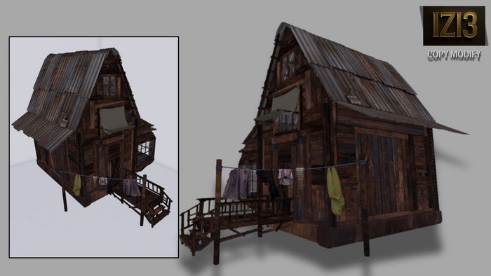 Medieval House - Mesh Copy/Modify