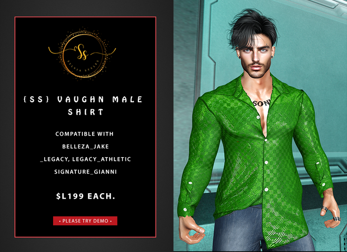 Vaughn Male Shirt 12