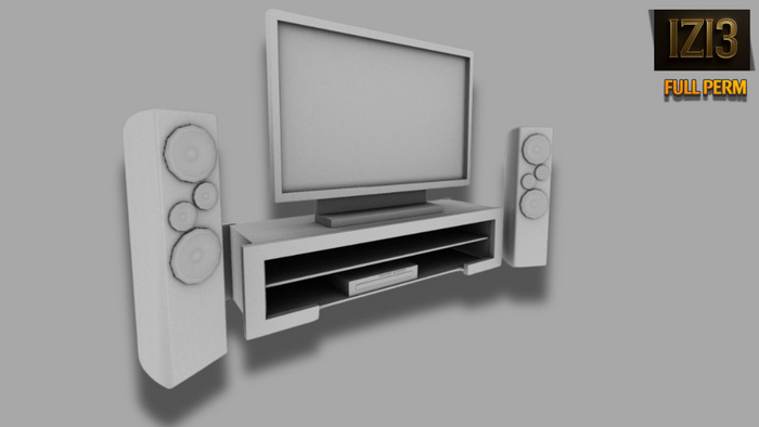 Mesh TV Set - Full Perm (1 Impact)