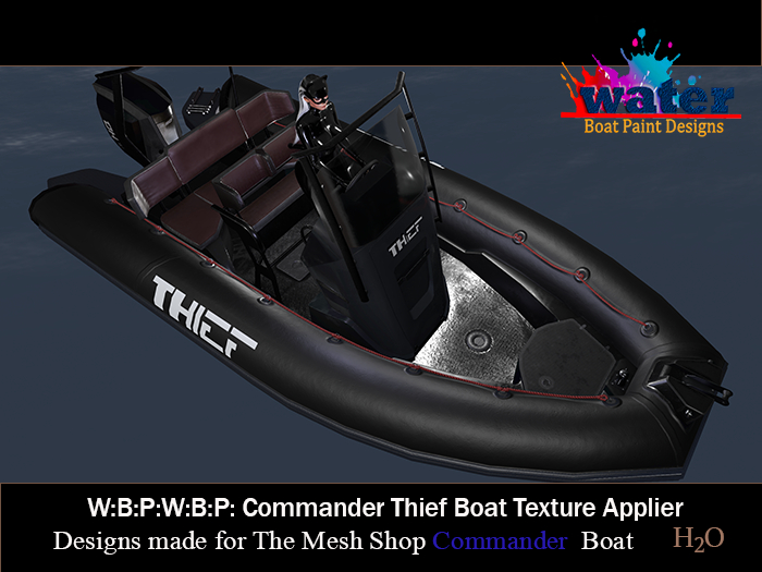 W:B:P: Commander Thief Boat Texture Applier