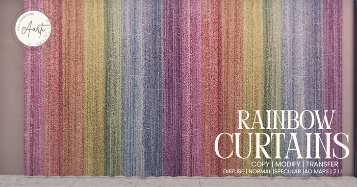 [A]arti FP: Rainbow Curtains 