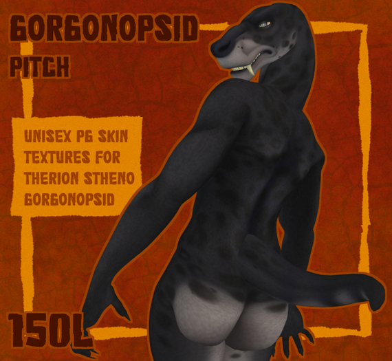 [MUMOO] // Pitch Gorgonopsid