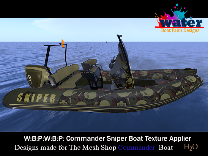 W:B:P: Commander Sniper  Boat Texture Applier