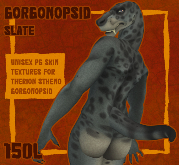 [MUMOO] // Slate Gorgonopsid