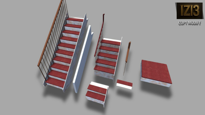 Mesh Element Pack - Full Perm (1 Impact, 10 Items)