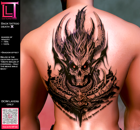 Back tattoo death *LLT*