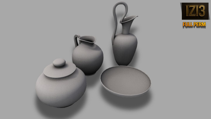 Mesh Vase 4 Set - Full Perm 