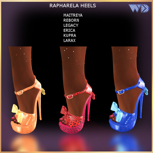 WAD DESIGNS RAPHAELA HEELS
