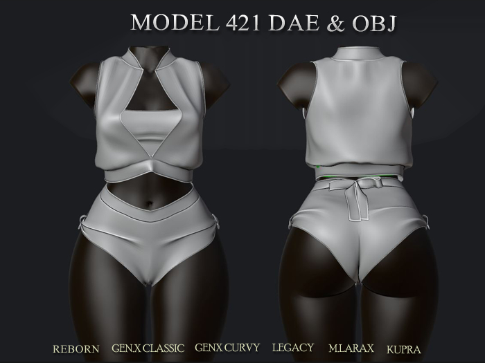 !GUTTO! MODEL 421  DAE & OBJ