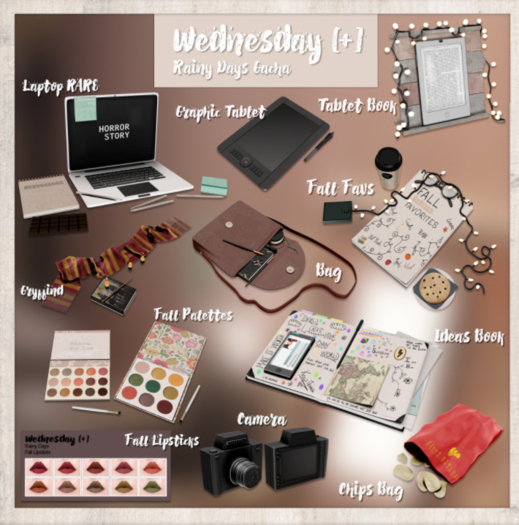 Wednesday[+] ~ Rainy Days - Fall Favs - COMMON