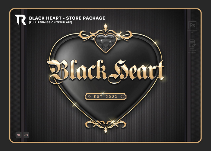 [TR] BlackHeart - Branding Kit