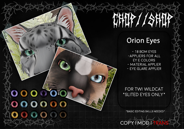 c//s: Orion Eyes (TWI Wildcat)