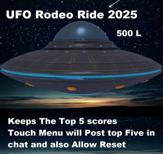 UFO Rodeo Ride 2025