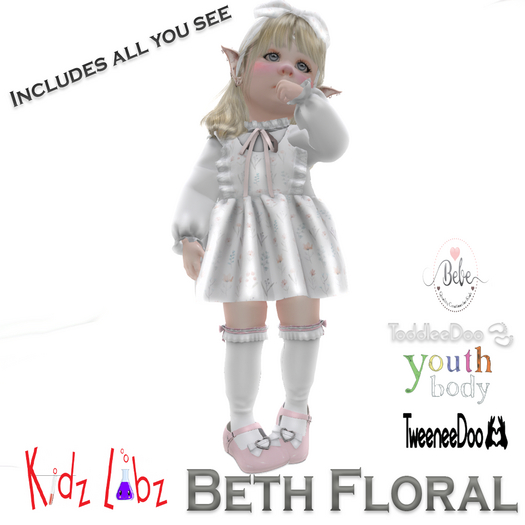 KL Beth Floral Outfit Boxed