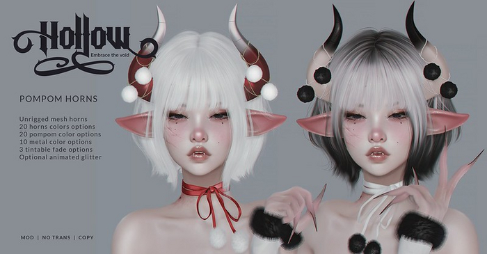- Hollow - Pompom Horns