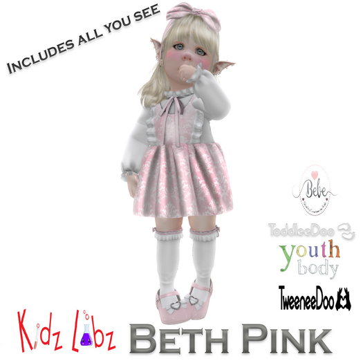 KL Beth Pink Outfit Boxed