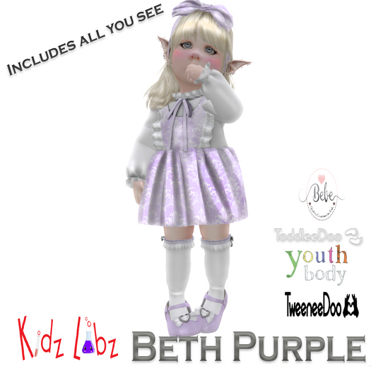 KL Beth Purple Outfit Boxed