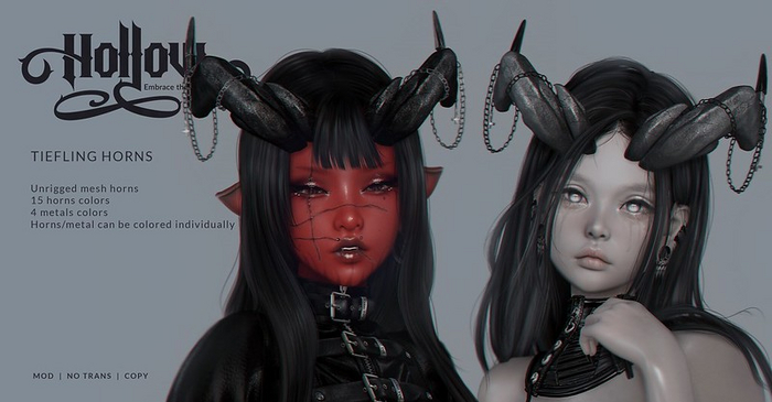 - Hollow - Tiefling Horns