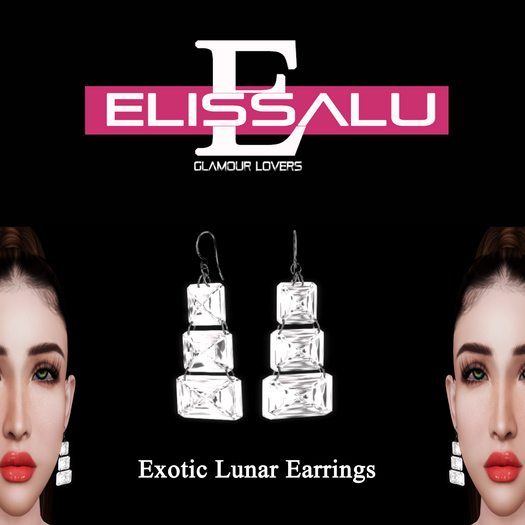 Exotic Lunar Earrings