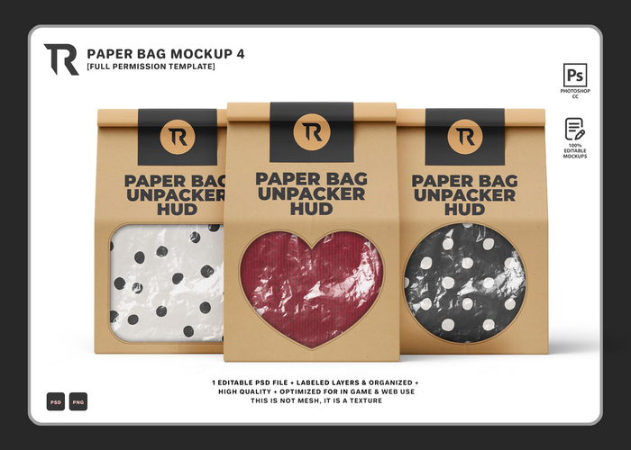 [TR] Paper Bag 4 Mockup
