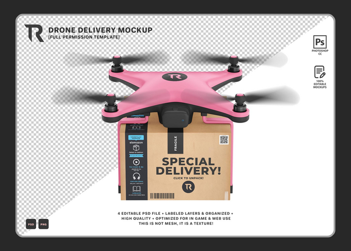 [TR] Drone Delivery Mockup