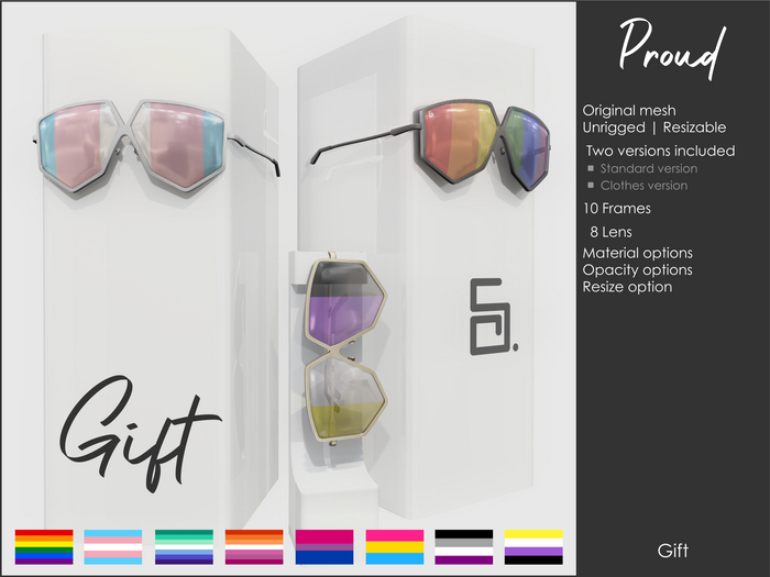 sacredsquare. Proud - GIFT