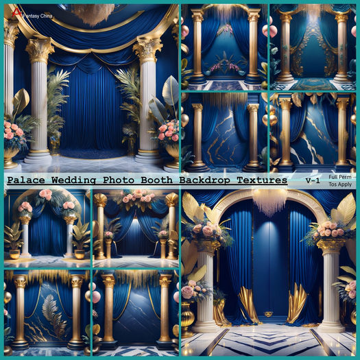 Palace Wedding Backdrop Textures